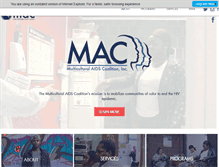 Tablet Screenshot of mac-boston.org
